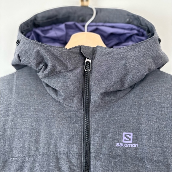 Salomon long down jacket - Picture 9 of 12